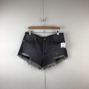Free People l 31 We the Free Bohemian High Rise Distressed Cut-Off Denim Shorts